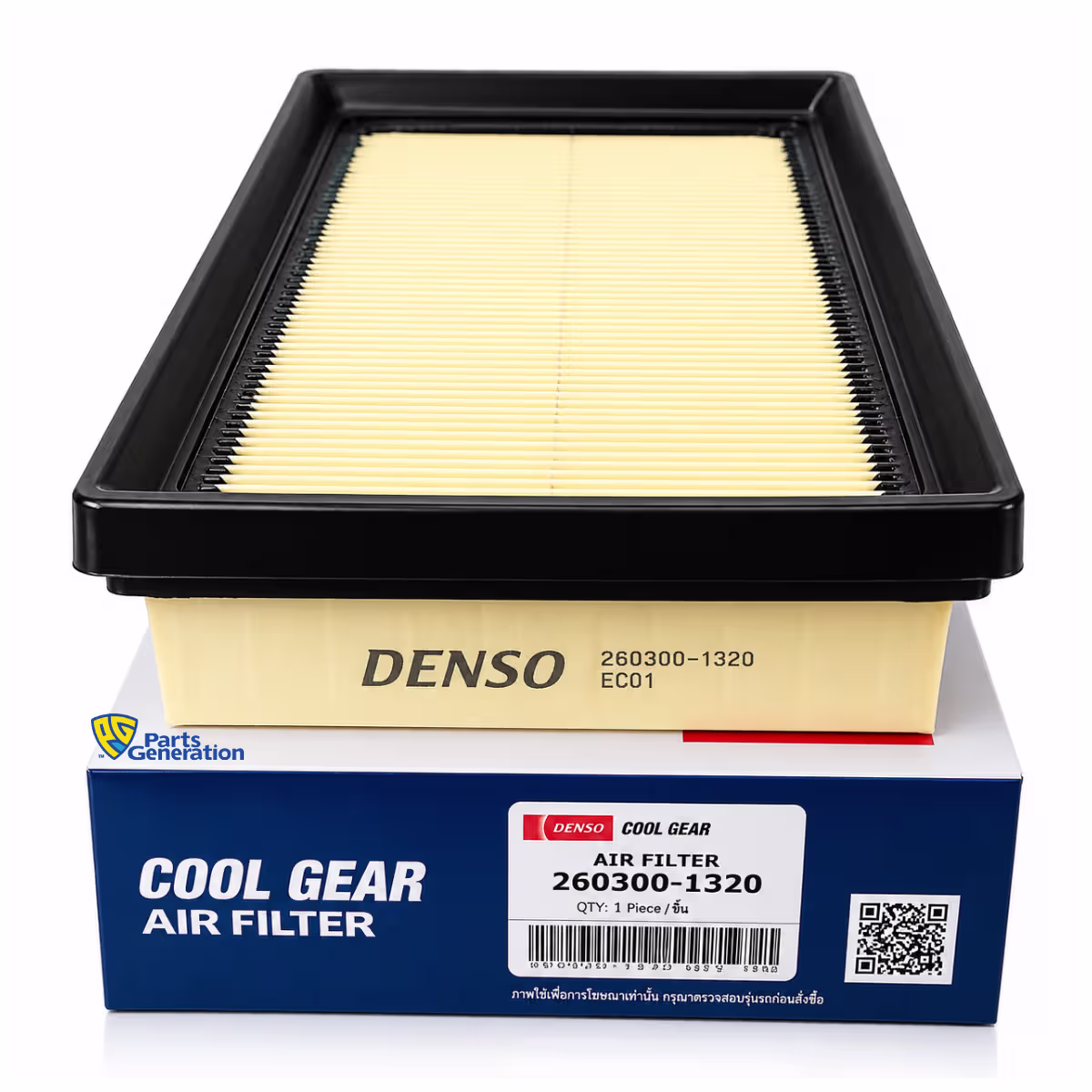 DENSO COOL GEAR AIR FILTER-1320 FOR TOYOTA HYBRID